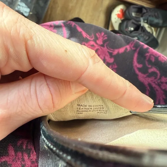 Michael Kors Black Women's 10 Flats Loafers Leather - Picture 7 of 7